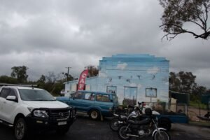 Photo of Bularah Cafe with riders and cars in carpark