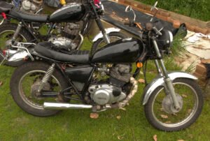 Photo of Jamie's motorbike