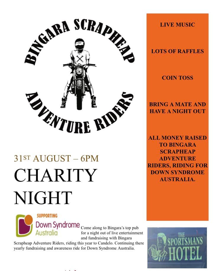 Charity Night at the Sportsman Hotel in Bingara